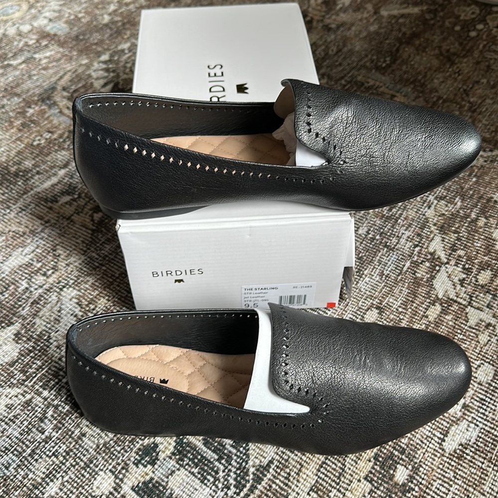 Birdies Starling Jet Leather
